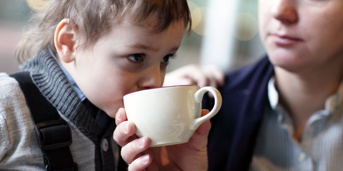At what age can children drink coffee?