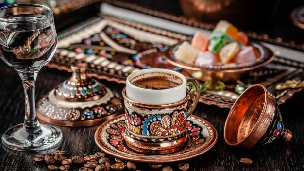 Benefits of Turkish coffee and review the unique features of Turkish coffee