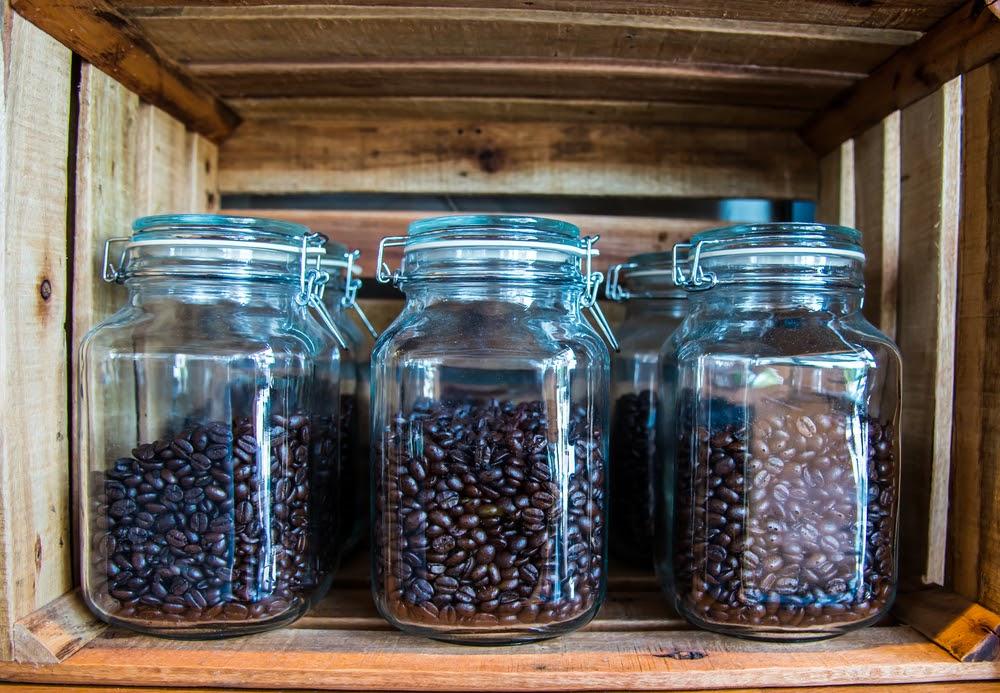 How can you store coffee beans