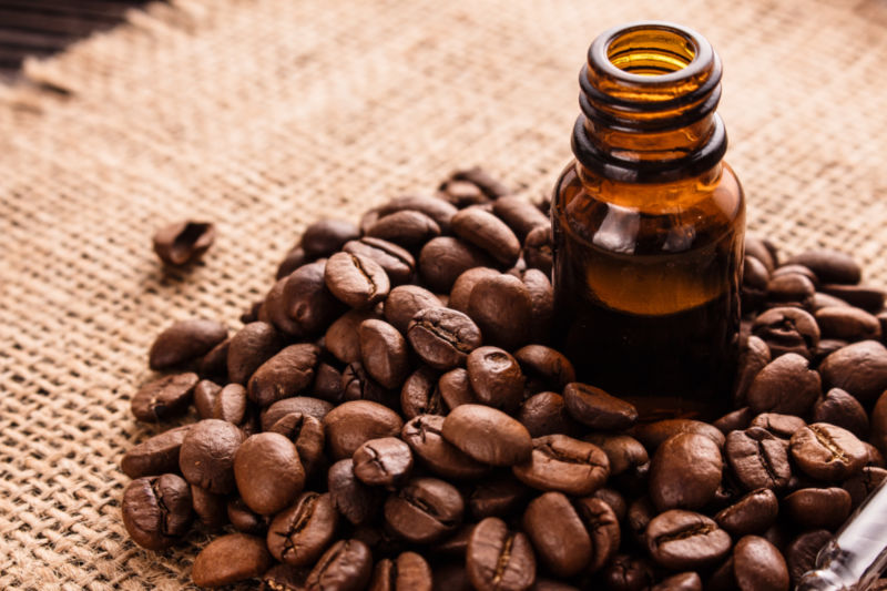 Properties of coffee oil for body health and beauty