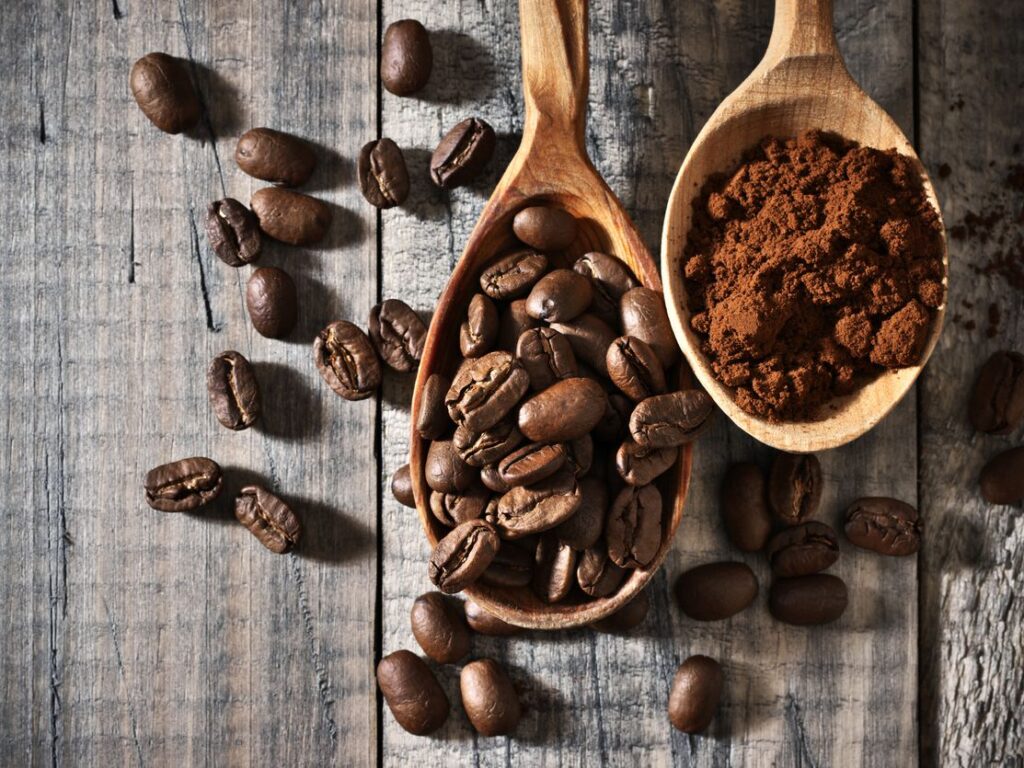 What are level of grinding coffee bean and making new coffee powder?