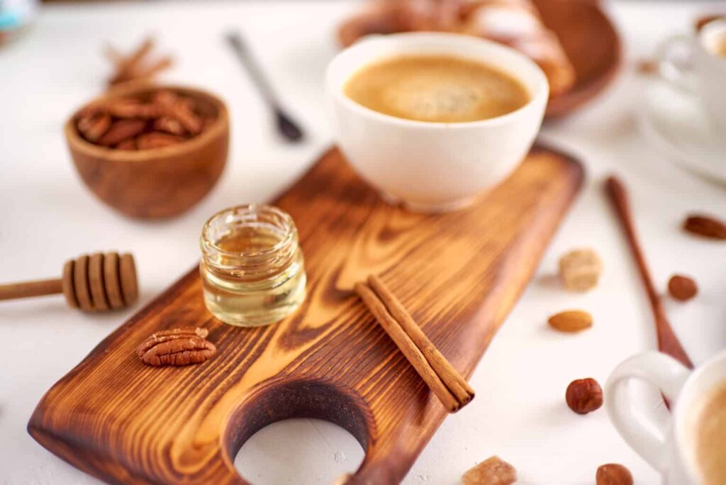 The benefits of adding honey to coffee