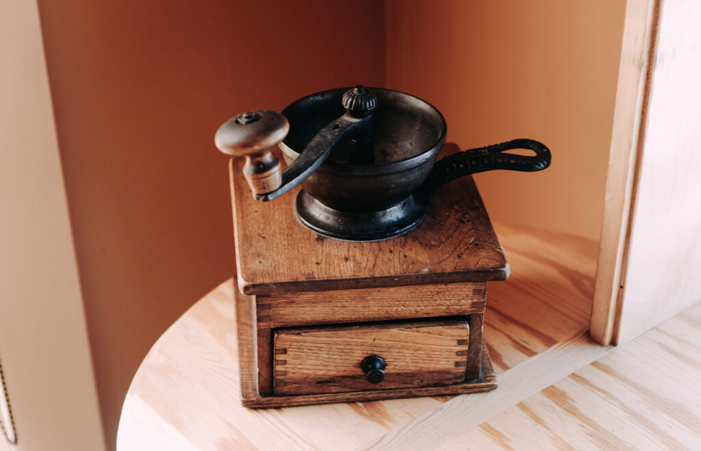 History of the first Coffee Grinder?